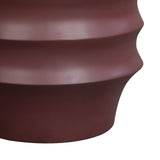 Calithea - Indoor Outdoor Side Table - Cherry Mahogany Concrete Finish