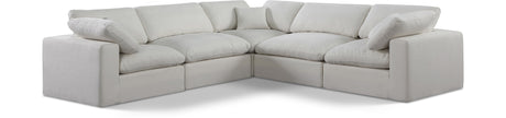 Comfy - 5 Piece Linen Modular Corner Sectional