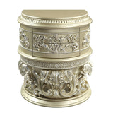 Vatican - Nightstand - Champagne Silver