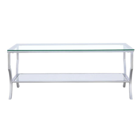 Saide - Rectangular Glass Top Table