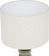 Opus - Linen Textured Fabric And Brass Table Lamp