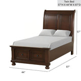 Meade - Sleigh Bed