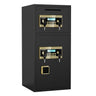 Large Double Door Coin Operated Safe, Digital Security Safe With Fireproof And Waterproof Bag