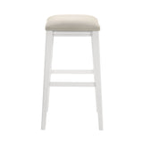 Jane - Contemporary Transitional Wood Bar Height Kitchen Bar Stool