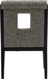 Gwendolyn - Dining Arm Chair With Black Frame