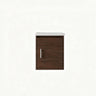 Floating Bathroom Vanity Combo, Wall Mounted Cabinet With Sink & Soft Close Doors For Small Bathrooms