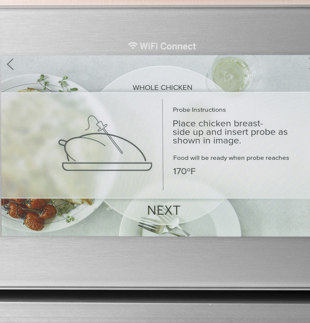 Café CKD70DM2NS5 double wall oven installed in kitchen