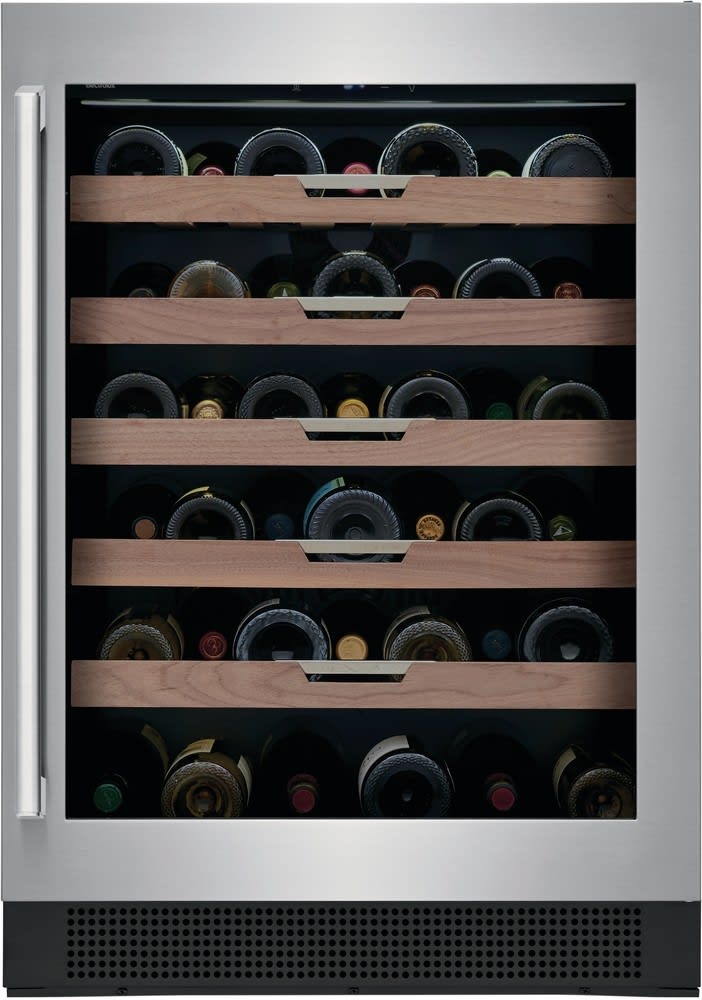 Electrolux EI24WC15VS 24 Inch Undercounter Wine Cooler angled view