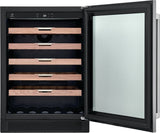 Electrolux EI24WC15VS 24 Inch Undercounter Wine Cooler open door interior
