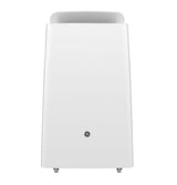 GE 8,000 BTU DOE SACC Smart Portable Air Conditioner with WiFi and Dehumidifier, Medium Rooms up to 350 sq. ft., White