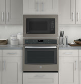 GE Profile PCWK22U1WDD microwave control features detail