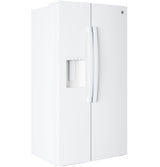 GE GZS24NGYWW side-by-side refrigerator