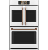 Café CTD90FP4ZW2 Professional Series 30 inch French-Door Double Wall Oven Matte White view 7