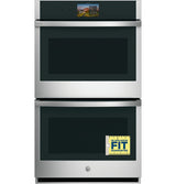 GE Profile PKD7000SZSS double wall oven angled view
