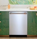 Café 24" CustomFit Smart Dishwasher with Ultra Wash Top Rack & Dual Convection Ultra Dry, 44 dBA – Stainless Steel