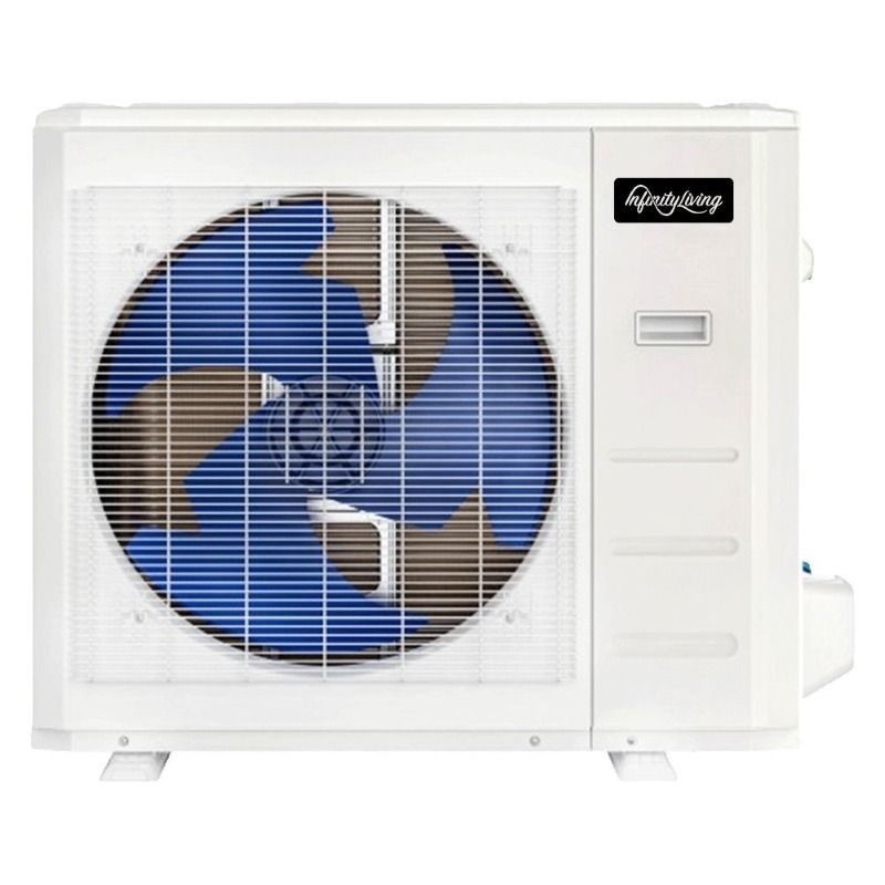Infinity Living 2 Ton 18.4 SEER2 High Efficiency Heat Pump Split System - R454B Hyper Heat Inverter - Multi-Positional