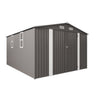 Outdoor Storage Shed With Lockable Doors