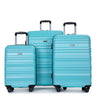 Expandable 3 Piece Luggage Sets Lightweight & Durable Suitcase, Spinner Wheels, Tsa Lock
