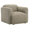 Dorset - Fabric Upholstered Round Track Arm Accent Chair