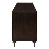 Diya - Console Cabinet - Forged Bronze & Espresso