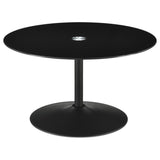 Ganso - Round Glass Top Coffee And End Table Set