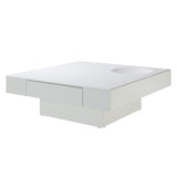 Khaim - Coffee Table - White High Gloss