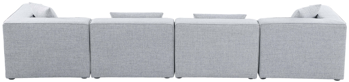 Cube - Linen Modular 4 Seat Sofa