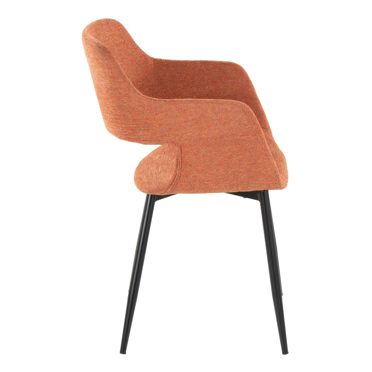 Margarite - Dining / Accent Chair - Black Metal (Set of 2)