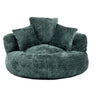 Lazy Sofa High Back Bean Bag Chair Couch With 3 Pillows