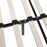 Aspen - Vertical Tufted Modern Headboard Platform Bed Set