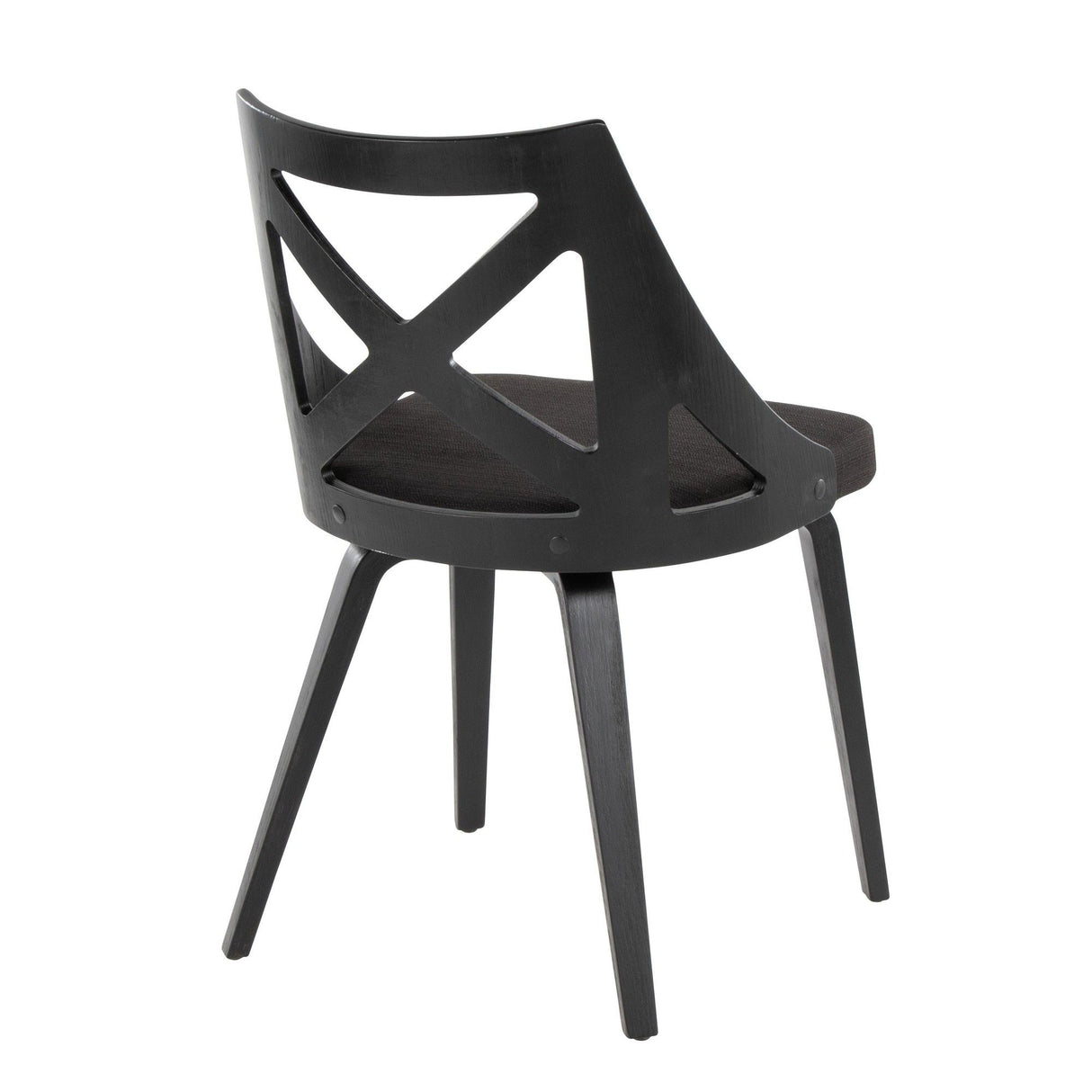 Charlotte - Farmhouse Chair (Set of 2) - Black Wood
