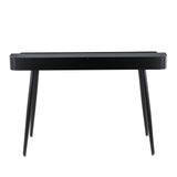 Harvey - Contemporary Desk - Black Steel