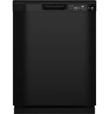 GE(R) ENERGY STAR(R) Front Control with Plastic Interior Dishwasher with Sanitize Cycle & Dry Boost - (GDF550PGRBB)