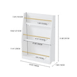 3 Tier Book Shelf, Compact Storage For Bedrooms