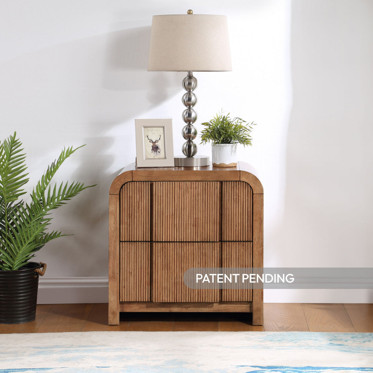Fluted - Night Stand