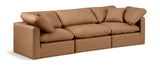 Indulge - Faux Leather 3 Seat Modular Sofa