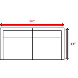 Outdoor Wicker Loveseat With Cushions Patio Seating Wicker - Brown