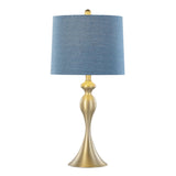 Ashland - Contemporary Metal Table Lamp (Set of 2) - Gold Metal