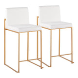 Fuji - High Back Counter Stool Set