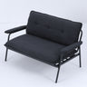 Modern Metal Frame Sofa With Sponge Filling For Compact Spaces And Versatile Use