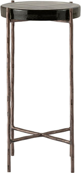 Vetra - Iron Base Bunching End Table - Bronze
