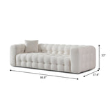 Eden - Modern Tufted Chesterfield Sofa