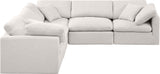 Indulge - Linen 5 Piece Modular Corner Sectional