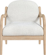 Helmsley - Performance Fabric Upholstered Accent Chair - Cream / Natural