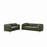 Oversized Sofa, Deep Tufted Couch