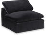 Comfy - Velvet Armless Chair