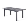 Outdoor Expandable Dining Table With Square Legs