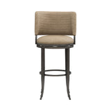 Torres - Upholstered Swivel Barstool