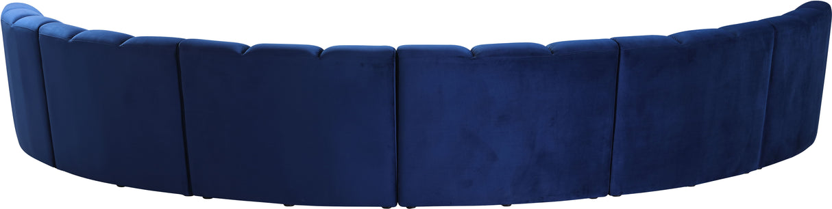 Infinity - 6 Piece Velvet Modular Sectional