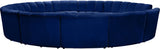 Infinity - 12 Piece Velvet Modular Sectional